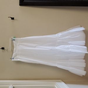 Tag Size 10 Fit and Flare Crinoline Slip for Wedding/Prom Dress David's #550